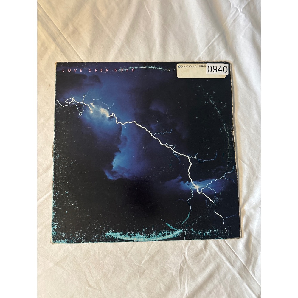 Dire Straits Vinyl LP Love Over Gold 12" Black Fair 1982 Rock VOG-1-3317